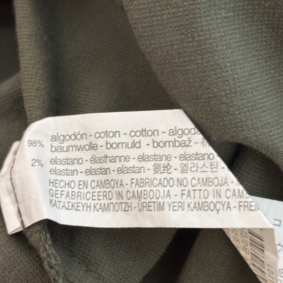 Zara Girls Mini Skirt - Olive/Army Green Size 10 - Picture 10 of 10